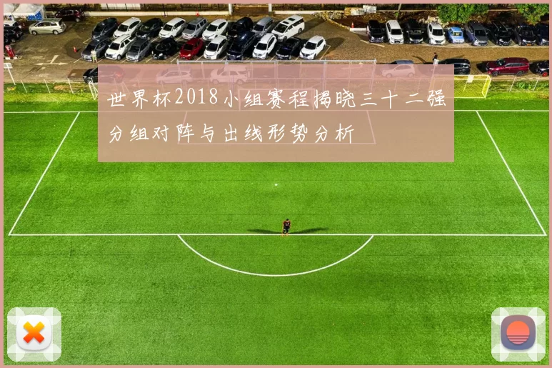 世界杯2018小组赛程揭晓三十二强分组对阵与出线形势分析