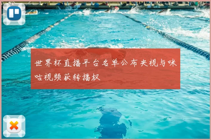 世界杯直播平台名单公布央视与咪咕视频获转播权